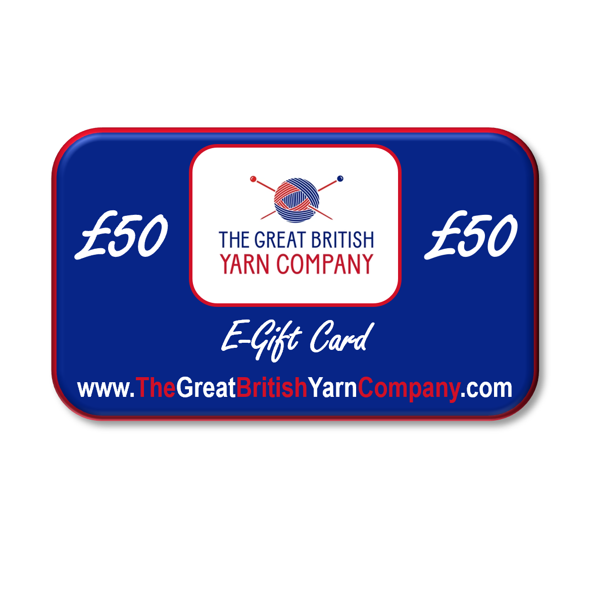 £50 E-Gift Card - The Great British Yarn Company