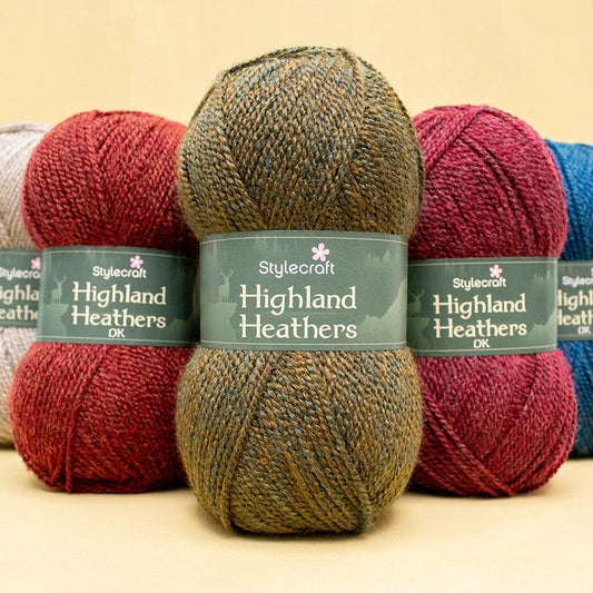 Stylecraft Highland Heathers DK Yarn