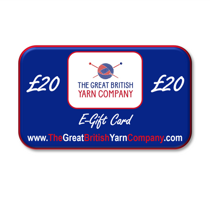 The Great British Yarn Company E-Gift Card: £10 to £50 Options