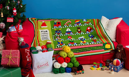 Sirdar Santa’s Workshop Blanket Crochet-Along (CAL) - Official 2025 Christmas Crochet Along Designed by Catherine Crochets
