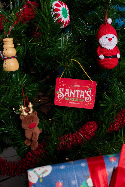 Sirdar Santa’s Workshop Blanket Crochet-Along (CAL) - Official 2025 Christmas Crochet Along Designed by Catherine Crochets