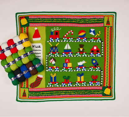 Sirdar Santa’s Workshop Blanket Crochet-Along (CAL) - Official 2025 Christmas Crochet Along Designed by Catherine Crochets
