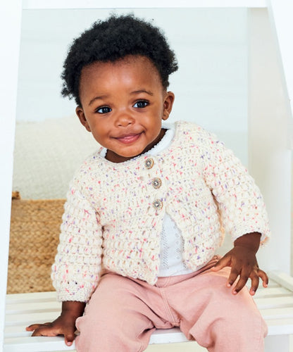 Stylecraft Crochet Pattern 10203 - Cardigans in Bambino Dotty DK Image 3