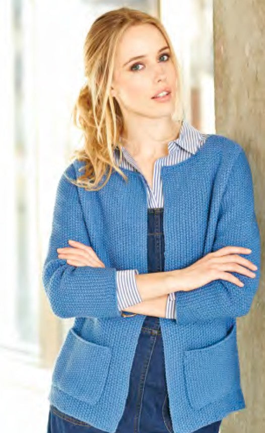Stylecraft Knitting Pattern 9394 - Jacket and Sweater in Special DK_Wondersoft Merry Go Round DK Pattern 2