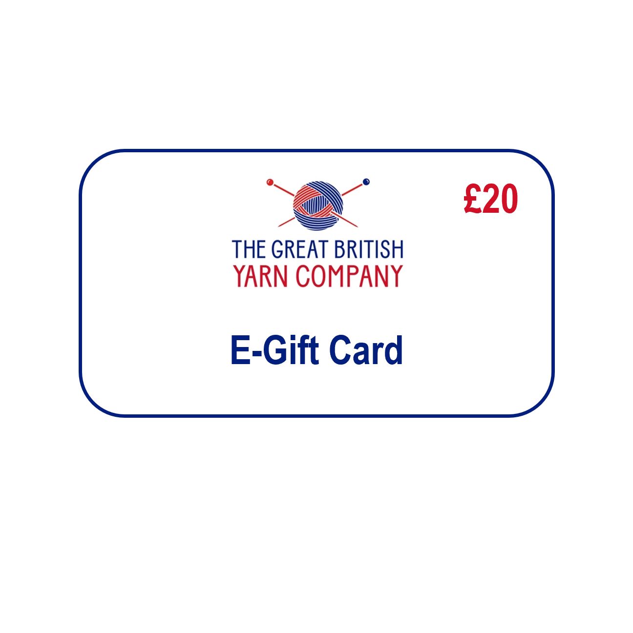 The Great British Yarn Company E-Gift Card: £10 to £50 Options